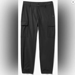 Vuori Meta Cargo Pants Men’s 33 Black Brand New